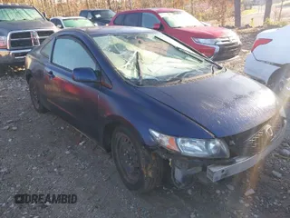 2009 Honda Civic Cpe LX with VIN 2HGFG12659H513901, listed as a IAAI auction lot 41865859 with 193,248 mi miles. Bid and sale history available at carsss.com. Image 1.