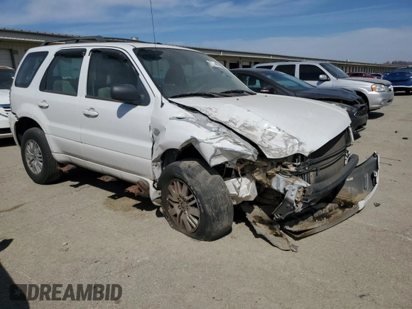 2005 Mercury Mariner Convenience с VIN 4M2YU56Z65DJ16579, выставлен на аукционе Copart как лот 48474465 с пробегом Не указан миль и На запчасти • Non repairable. История ставок и продаж доступна на DreamBid. Изображение 4.