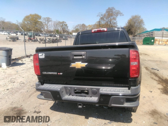 2020 Chevrolet Colorado 2WD Work Truck with VIN 1GCGSBEN7L1243070, listed as a IAAI auction lot 41890656 with 40,711 mi miles. Bid and sale history available at carsss.com. Image 16.