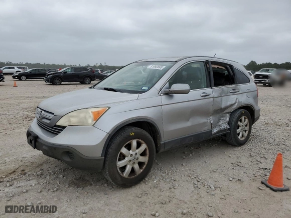 2007 Honda CR-V EX-L with VIN JHLRE38757C058466, listed as a Copart auction lot 51993895 with 261,116 mi miles and Salvage Title. Bid and sale history available at carsss.com. Image 1.