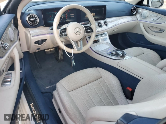 2020 Mercedes-Benz E-Class E 450 with VIN WDD1K6JB5LF121955, listed as a Copart auction lot 69762214 with 44,852 mi miles and Salvage Title. Bid and sale history available at carsss.com. Image 8.
