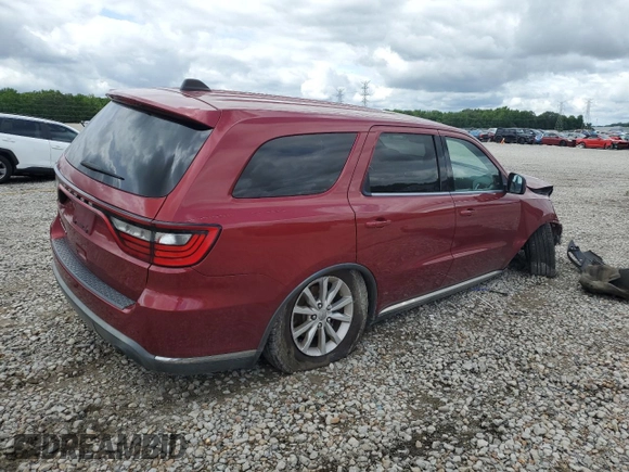 2014 Dodge Durango SXT with VIN 1C4RDHAG1EC970368, listed as a Copart auction lot 58180695 with 164,374 mi miles and Salvage title. Bid and sale history available at DreamBid. Image 3.