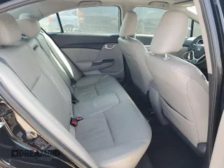 2015 Honda Civic EX-L with VIN 19XFB2F93FE094400, listed as a Copart auction lot 52739475 with 92,108 mi miles and Salvage Title. Bid and sale history available at carsss.com. Image 10.