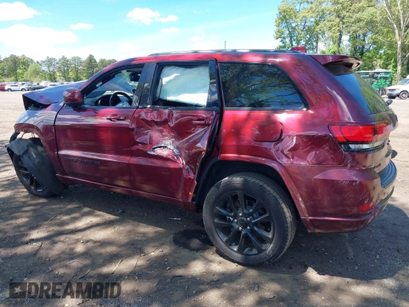 2019 Jeep Grand Cherokee Altitude with VIN 1C4RJFAG7KC834769, listed as a IAAI auction lot 42308296 with 20,329 mi miles and . Bid and sale history available at DreamBid. Image 3.