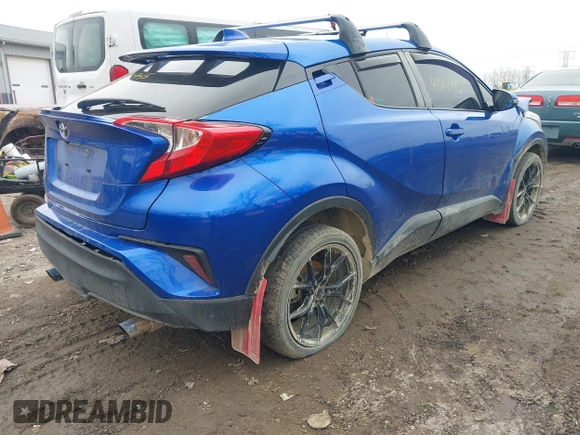 2020 Toyota C-HR LE with VIN JTNKHMBX6L1074648, listed as a IAAI auction lot 41528945 with 108,333 mi miles. Bid and sale history available at carsss.com. Image 4.