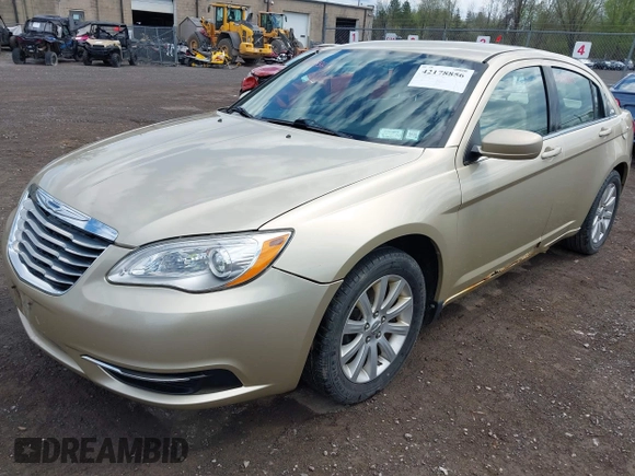 2011 Chrysler 200 Touring with VIN 1C3BC1FB0BN531482, listed as a IAAI auction lot 42178856 with 77,273 mi miles. Bid and sale history available at carsss.com. Image 2.