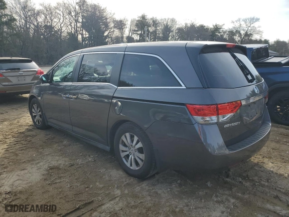2015 Honda Odyssey EX with VIN 5FNRL5H43FB052851, listed as a Copart auction lot 48834915 with 136,153 mi miles and Clean Title. Bid and sale history available at carsss.com. Image 2.