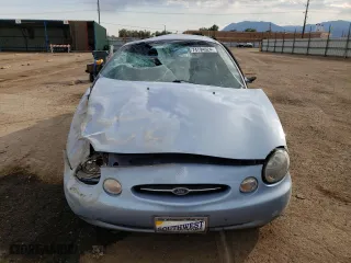 1998 Ford Taurus SE Comfort with VIN 1FAFP53S7WG223397, listed as a Copart auction lot 74794624 with 76,614 mi miles and Salvage Title. Bid and sale history available at carsss.com. Image 5.