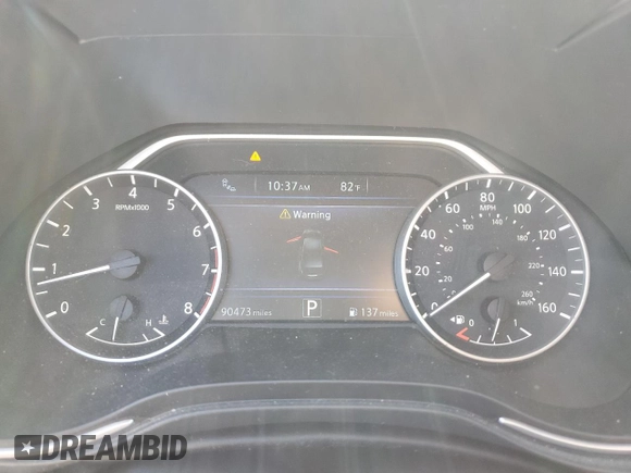 2016 Nissan Maxima SR with VIN 1N4AA6AP1GC428108, listed as a Copart auction lot 57221335 with 90,473 mi miles and Salvage title. Bid and sale history available at DreamBid. Image 9.