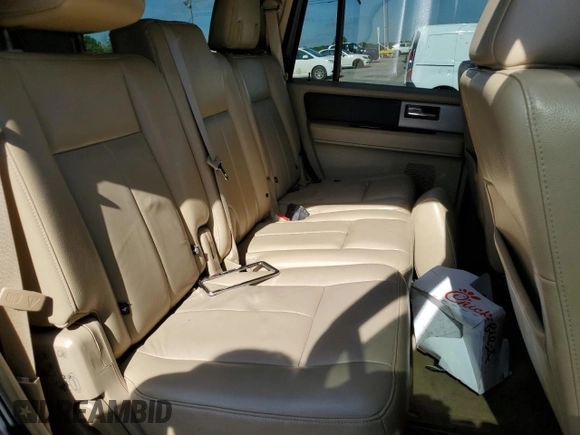 2010 Ford Expedition Eddie Bauer with VIN 1FMJU1H54AEA34442, listed as a Copart auction lot 55805815 with 135,750 mi miles and Salvage title. Bid and sale history available at DreamBid. Image 11.