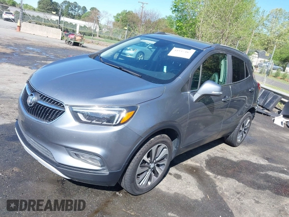 2019 Buick Encore Essence with VIN KL4CJGSM5KB869925, listed as a IAAI auction lot 41937487 with 105,702 mi miles. Bid and sale history available at carsss.com. Image 2.