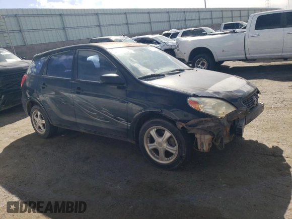 2003 Toyota Matrix Std with VIN 2T1KR32E63C085154, listed as a Copart auction lot 87884645 with 173,360 mi miles and Salvage Title. Bid and sale history available at DreamBid. Image 4.