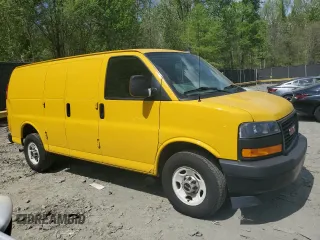 2021 GMC Savana Cargo with VIN 1GTW7AFP4M1176601, listed as a Copart auction lot 53842685 with 153,960 mi miles and Clean Title. Bid and sale history available at carsss.com. Image 4.