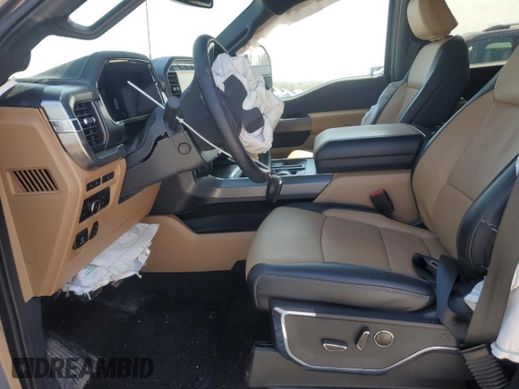 2022 Ford F-150 XL with VIN 1FTFW1ED4NFB39112, listed as a Copart auction lot 54496595 with 8,626 mi miles and Salvage Title. Bid and sale history available at DreamBid. Image 7.