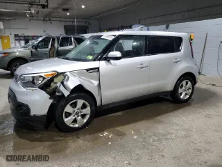 2019 Kia Soul with VIN KNDJN2A2XK7688293, listed as a Copart auction lot 81468514 with 123,427 mi miles and Salvage Title. Bid and sale history available at carsss.com. Image 1.