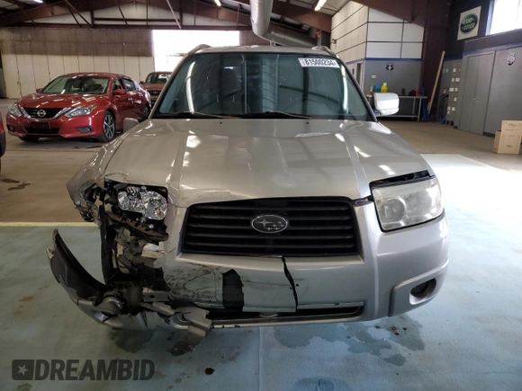 2006 Subaru Forester X with VIN JF1SG65656H747176, listed as a Copart auction lot 81500234 with 220,398 mi miles and Salvage Title. Bid and sale history available at DreamBid. Image 5.