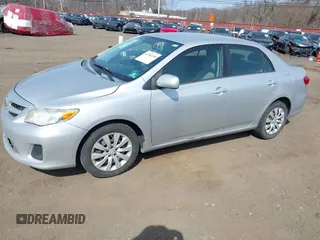2012 Toyota Corolla L with VIN 2T1BU4EE7CC842871, listed as a IAAI auction lot 41782205 with 213,186 mi miles. Bid and sale history available at carsss.com. Image 2.