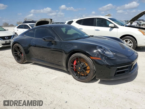 2024 Porsche 911 Carrera S with VIN WP0AB2A99RS220133, listed as a Copart auction lot 77070684 with 0 mi miles and Salvage Title. Bid and sale history available at carsss.com. Image 4.