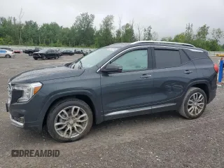 2022 GMC Terrain Denali with VIN 3GKALXEV8NL192243, listed as a Copart auction lot 62502725 with Not provided miles and Salvage title. Bid and sale history available at DreamBid. Image 1.