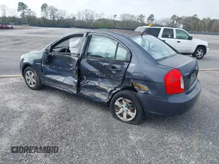 2008 Hyundai Accent GLS with VIN KMHCN46C58U212366, listed as a IAAI auction lot 40748865 with 99,077 mi miles. Bid and sale history available at carsss.com. Image 3.