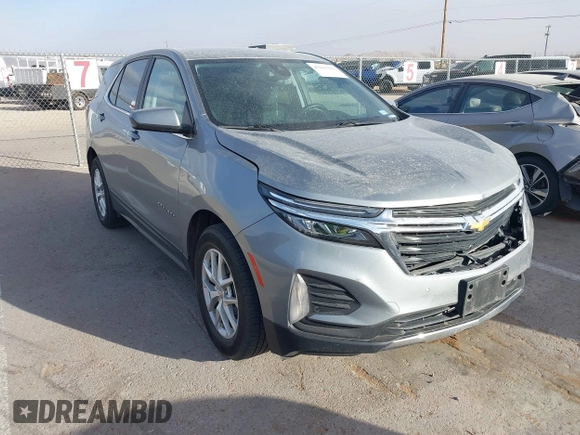 2023 Chevrolet Equinox LT with VIN 3GNAXJEGXPS182800, listed as a IAAI auction lot 41562122 with 68,631 mi miles and . Bid and sale history available at DreamBid. Image 1.