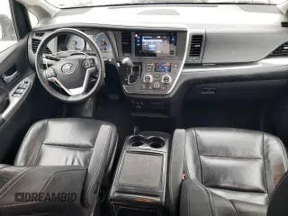 2016 Toyota Sienna SE with VIN 5TDXK3DCXGS738443, listed as a Copart auction lot 82042174 with 108,761 mi miles and Salvage title. Bid and sale history available at DreamBid. Image 8.