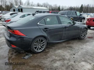 2020 Lexus IS 350 F Sport with VIN JTHGZ1E29L5017261, listed as a Copart auction lot 47193745 with 108,958 mi miles and Clean Title. Bid and sale history available at DreamBid. Image 3.