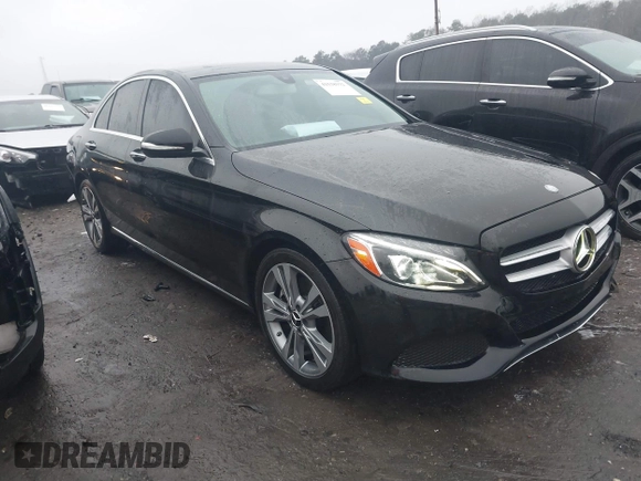 2015 Mercedes-Benz C-Class C 300 with VIN 55SWF4JB9FU089625, listed as a IAAI auction lot 41538932 with 129,101 mi miles. Bid and sale history available at carsss.com. Image 1.