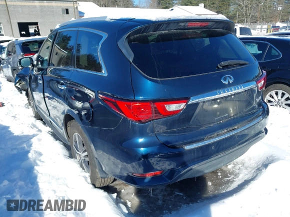 2016 Infiniti QX60 with VIN 5N1AL0MMXGC531963, listed as a IAAI auction lot 41571917 with 79,322 mi miles and . Bid and sale history available at DreamBid. Image 3.