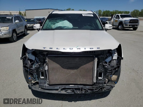 2020 Kia Telluride EX with VIN 5XYP34HC3LG041121, listed as a Copart auction lot 52968355 with 95,543 mi miles and Salvage title. Bid and sale history available at DreamBid. Image 5.