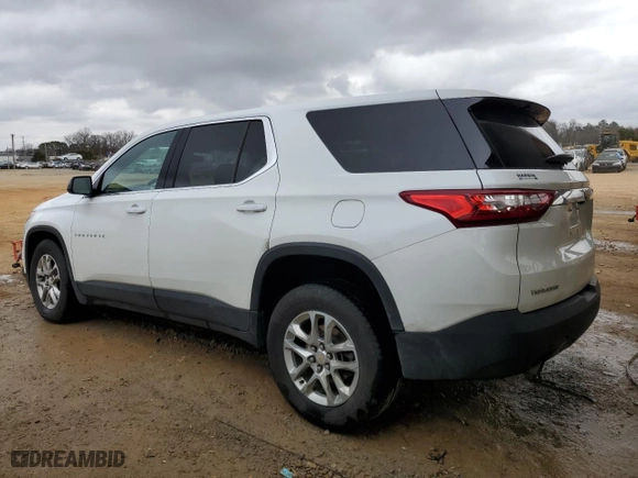 2021 Chevrolet Traverse LS with VIN 1GNERFKW0MJ131873, listed as a Copart auction lot 43467005 with 174,870 mi miles and Salvage Title. Bid and sale history available at carsss.com. Image 2.
