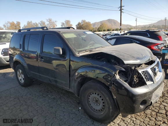 2012 Nissan Pathfinder LE with VIN 5N1AR1NN8CC633882, listed as a Copart auction lot 85560354 with 244,081 mi miles and Salvage Title. Bid and sale history available at carsss.com. Image 4.