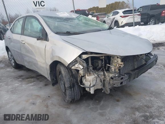 2016 Toyota Corolla L with VIN 2T1BURHE6GC643373, listed as a IAAI auction lot 41641399 with 85,088 mi miles and . Bid and sale history available at DreamBid. Image 1.