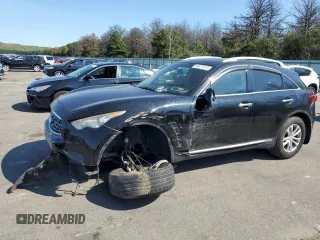 2009 Infiniti FX35 with VIN JNRAS18W49M152026, listed as a Copart auction lot 69877474 with 0 mi miles and Salvage Title. Bid and sale history available at carsss.com. Image 1.