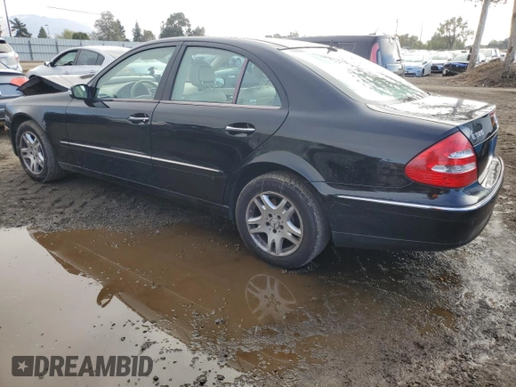 2003 Mercedes-Benz E 320 with VIN WDBUF65J03A214133, listed as a Copart auction lot 80540374 with 87,164 mi miles and Salvage Title. Bid and sale history available at DreamBid. Image 2.