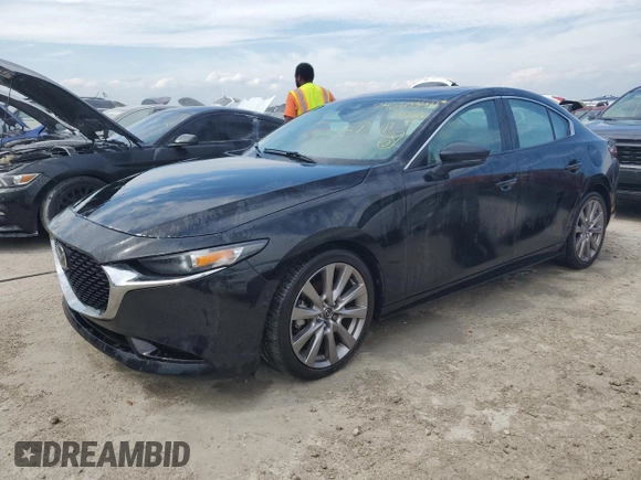 2021 Mazda 3 Preferred with VIN 3MZBPBCM0MM207888, listed as a Copart auction lot 74663344 with Not Provided miles and Non Repairable. Bid and sale history available at DreamBid. Image 1.