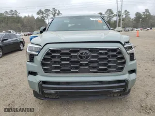 2025 Toyota Sequoia SR5 with VIN 7SVAAABAXSX054239, listed as a Copart auction lot 49267045 with 4,118 mi miles and Salvage Title. Bid and sale history available at carsss.com. Image 5.