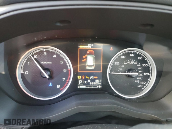 2019 Subaru Forester Limited with VIN JF2SKASC4KH569987, listed as a Copart auction lot 48740335 with 99,920 mi miles and Salvage Title. Bid and sale history available at carsss.com. Image 9.