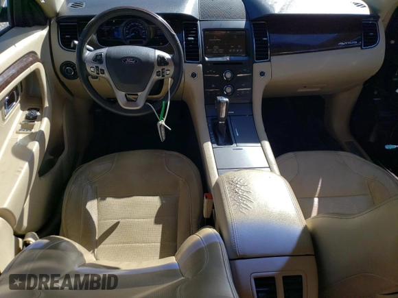 2015 Ford Taurus Limited with VIN 1FAHP2F87FG149955, listed as a Copart auction lot 50142845 with 148,162 mi miles and Salvage Title. Bid and sale history available at carsss.com. Image 8.
