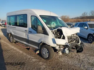 2020 Ford Transit Passenger XL with VIN 1FBAX2C8XLKA89036, listed as a IAAI auction lot 41456332 with 31,414 mi miles and . Bid and sale history available at DreamBid. Image 1.