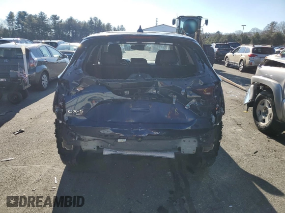 2021 Mazda CX-5 Touring with VIN JM3KFBCM1M1370592, listed as a Copart auction lot 87175264 with 81,193 mi miles and Salvage Title. Bid and sale history available at carsss.com. Image 6.
