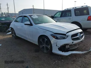 2025 Mercedes-Benz C 300 with VIN W1KAF4GB0SR253793, listed as a IAAI auction lot 42608040 with 10,515 mi miles and . Bid and sale history available at DreamBid. Image 1.