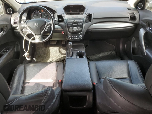 2013 Acura RDX with VIN 5J8TB4H31DL024097, listed as a Copart auction lot 57666335 with 125,038 mi miles and Salvage title. Bid and sale history available at DreamBid. Image 8.