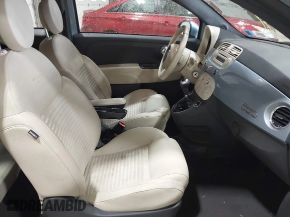 2015 FIAT 500 Sport with VIN 3C3CFFBR9FT624227, listed as a IAAI auction lot 42272867 with 101,941 mi miles and . Bid and sale history available at DreamBid. Image 5.