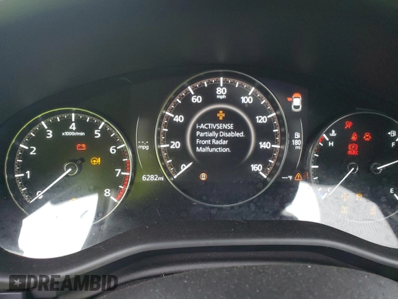 2025 Mazda CX-30 S Carbon Edition z VIN 3MVDMBCM9SM800942, wystawiony jako Copart lot #61013845 z przebiegiem 6 282 mil mil oraz Nie do naprawy • Non repairable. Historia ofert i sprzedaży dostępna na DreamBid. Obrazek 9.