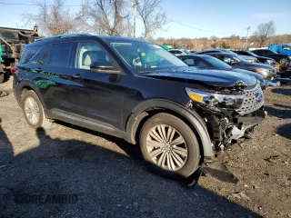 2024 Ford Explorer Limited with VIN 1FMSK8FH7RGA79181, listed as a Copart auction lot 86560974 with 6,010 mi miles and Salvage Title. Bid and sale history available at carsss.com. Image 4.