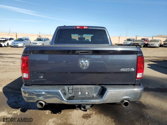 2021 Ram 1500 Classic Tradesman with VIN 1C6RR7KT4MS559582, listed as a Copart auction lot 81514104 with 60,560 mi miles and Salvage Title. Bid and sale history available at carsss.com. Image 6.