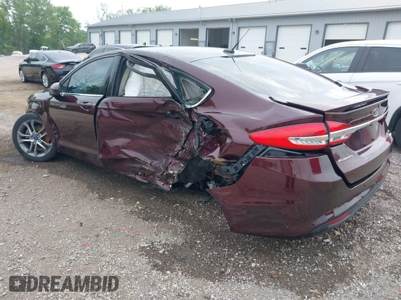2017 Ford Fusion SE with VIN 3FA6P0HD9HR222003, listed as a IAAI auction lot 42498814 with 113,236 mi miles and . Bid and sale history available at DreamBid. Image 3.