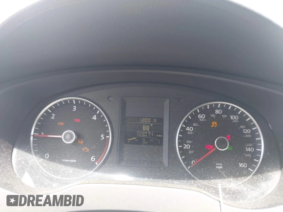2012 Volkswagen Jetta TDI w/Premium with VIN 3VWLL7AJ0CM360730, listed as a IAAI auction lot 42029644 with 159,074 mi miles and . Bid and sale history available at DreamBid. Image 7.