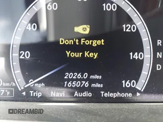 2011 Mercedes-Benz S-Class S 550 with VIN WDDNG7BB1BA362219, listed as a IAAI auction lot 41439408 with 165,076 mi miles. Bid and sale history available at carsss.com. Image 15.